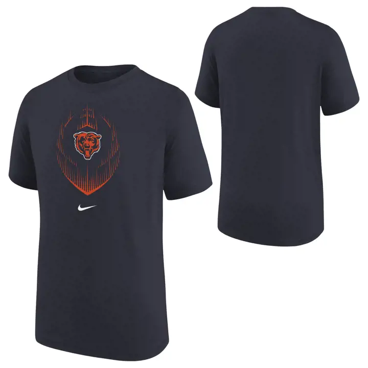 T-shirt jeune CHICAGO BEARS NFL Icon 24 NAVY