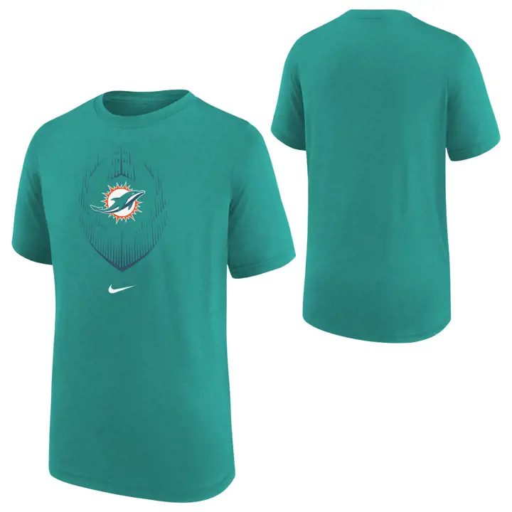 T-shirt icône jeune MIAMI DOLPHINS NFL 24 AQ