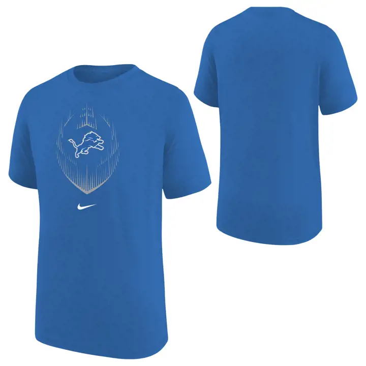 T-shirt NFL Youth Icon Detroit Lions 24 BLEU