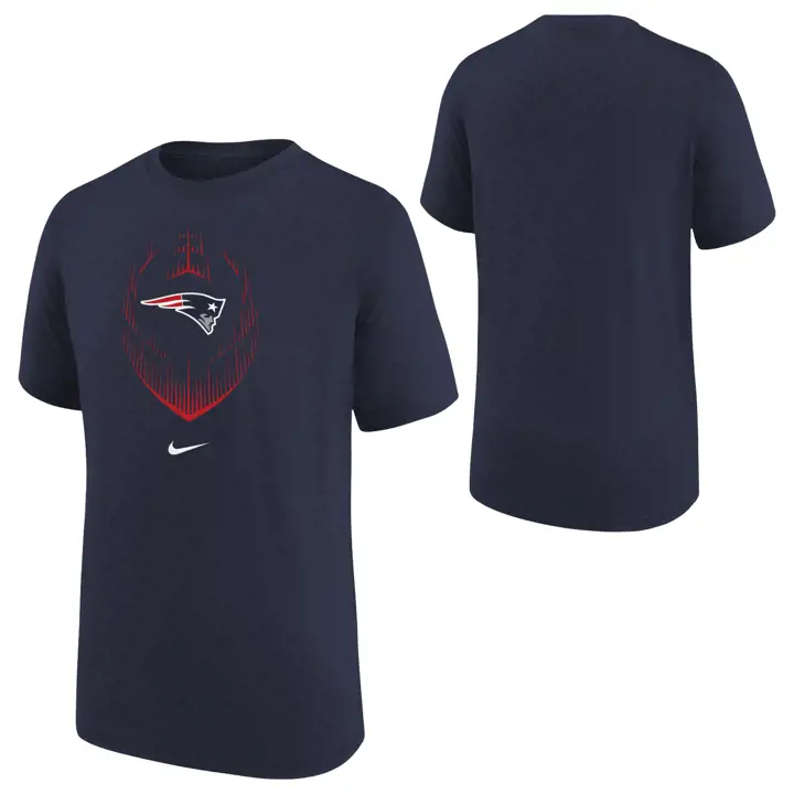 T-shirt NEW ENGLAND PATRIOTS NFL Enfant Icon 24 BLEU MARINE