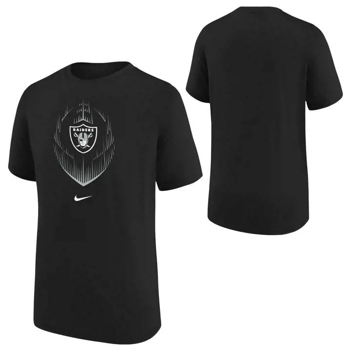 T-shirt Enfant NFL Icon Las Vegas Raiders 24 BLK