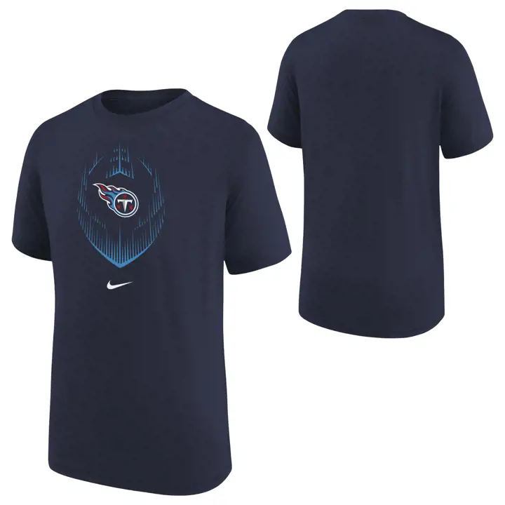 T-Shirt Icône Jeunesse NFL TENNESSEE TITANS 24 MARINE