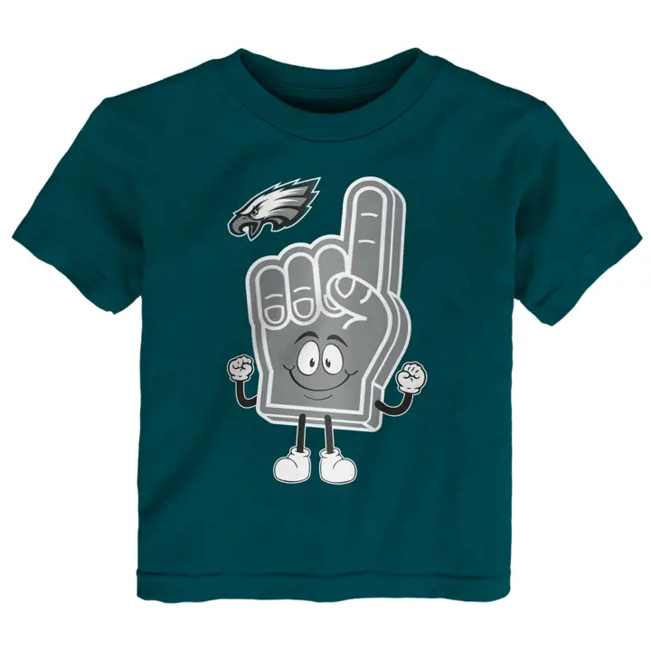 T-shirt Philadelphia Eagles NFL Handy Man pour tout-petits sarcelle