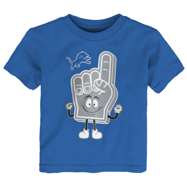 Detroit Lions NFL T-shirt pour tout-petits bricoleur BLEU