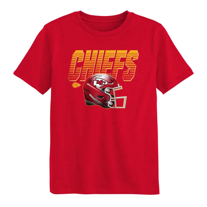 T-shirt Rouge NFL Enfant Kansas City Chiefs