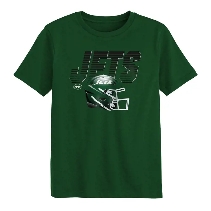 T-shirt enfant NFL New York Jets Head First vert