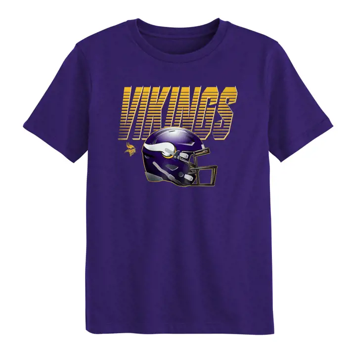 T-shirt Enfant NFL Minnesota Vikings - Motif Tête PUR