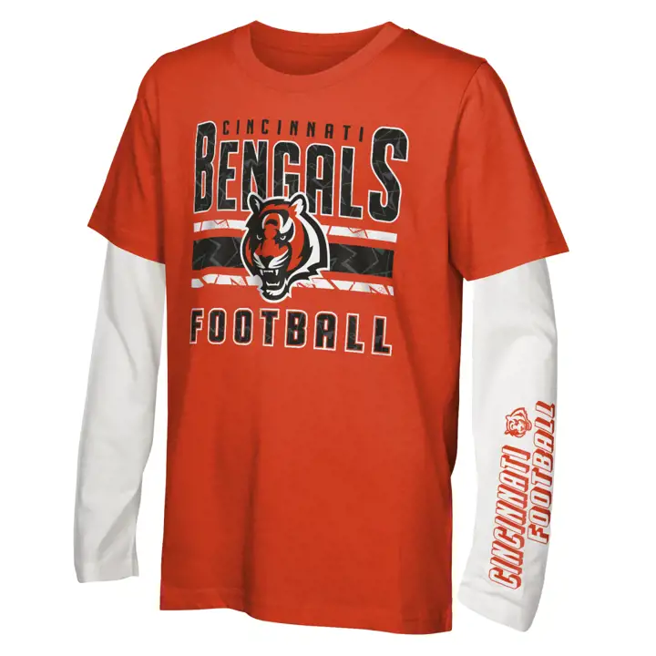 T-shirt 3-en-1 AST pour enfant NFL Cincinnati Bengals In The Mix