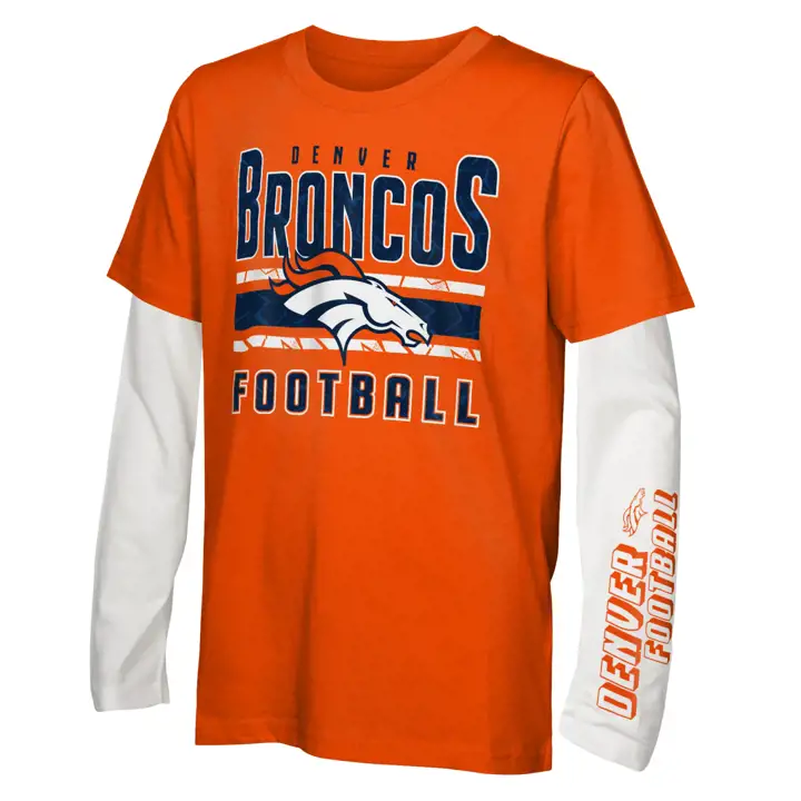 T-shirt 3-en-1 AST Denver Broncos NFL pour enfants