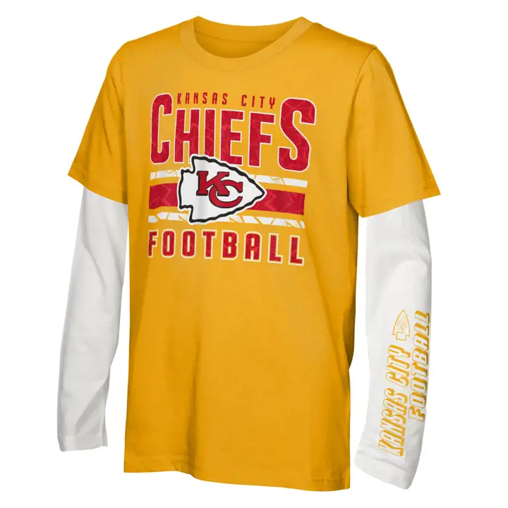 T-shirt 3-en-1 AST des Chiefs de Kansas City NFL pour enfants