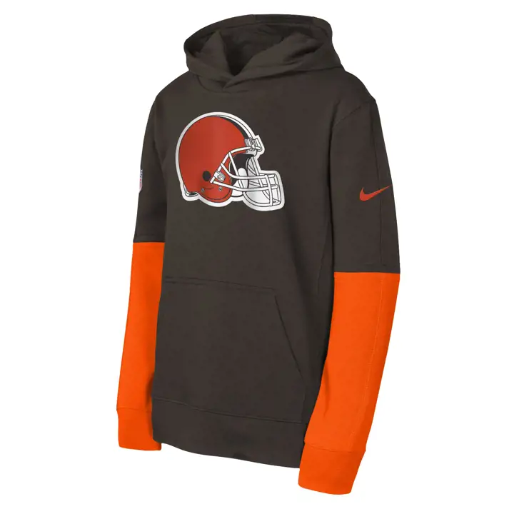 Sweat à capuche NFL Cleveland Browns pour jeune 24 BRN