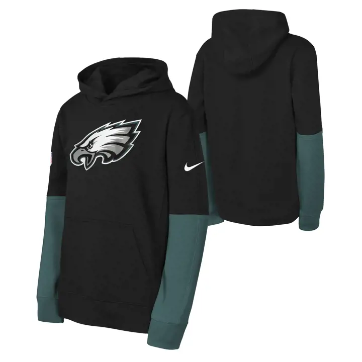 Philadelphia Eagles NFL Youth Team Issue Hoodie 24 BLK