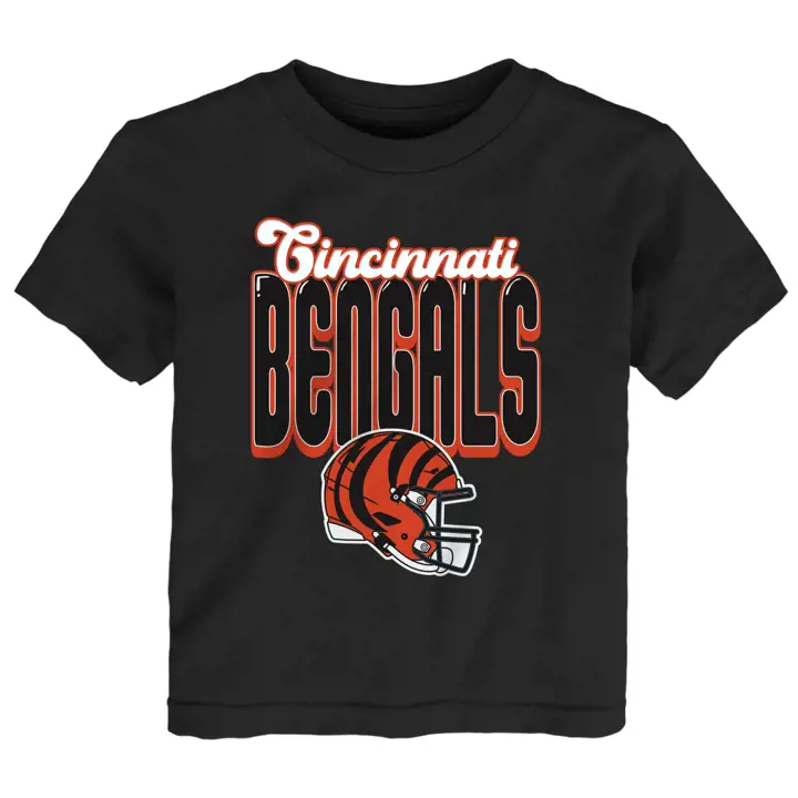 T-shirt Enfant NFL Cincinnati Bengals Tall Boy Noir