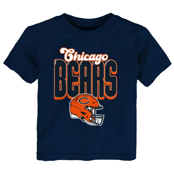 T-shirt enfant Chicago Bears NFL Tall Boy BLEU MARINE