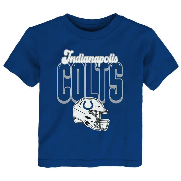 Indianapolis Colts NFL Tee-shirt garçon Toddler Tall Boy BLEU