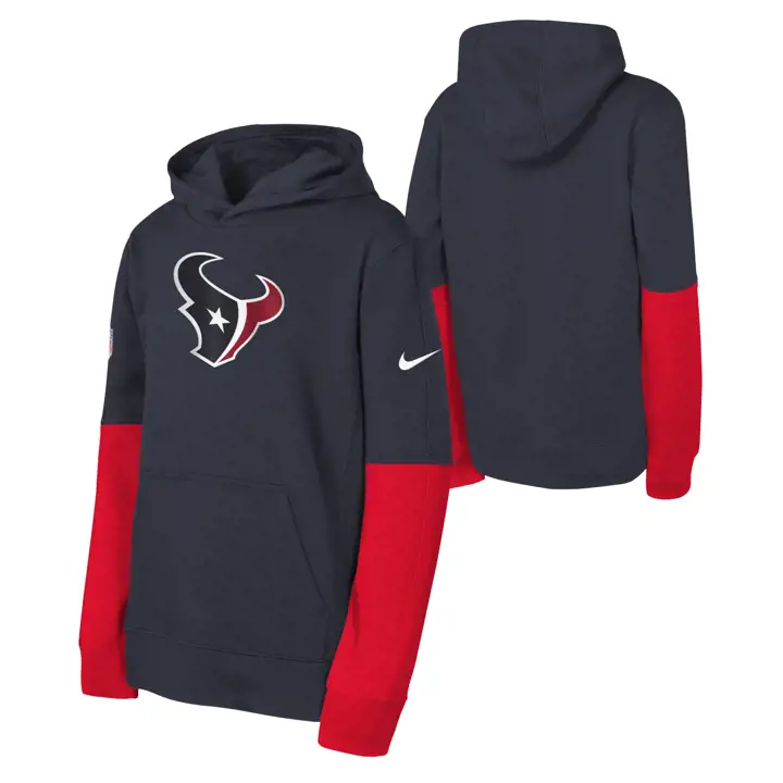 Houston Texans NFL Youth Team Issue Hoodie 24 BLEU
