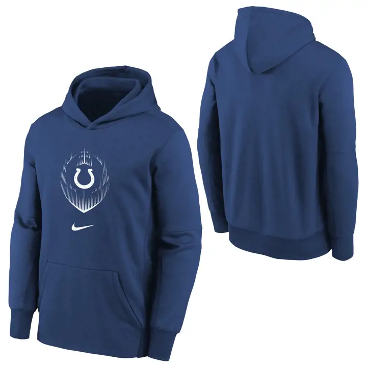Sweat à capuche enfant Indianapolis Colts NFL Icon 24 GRY