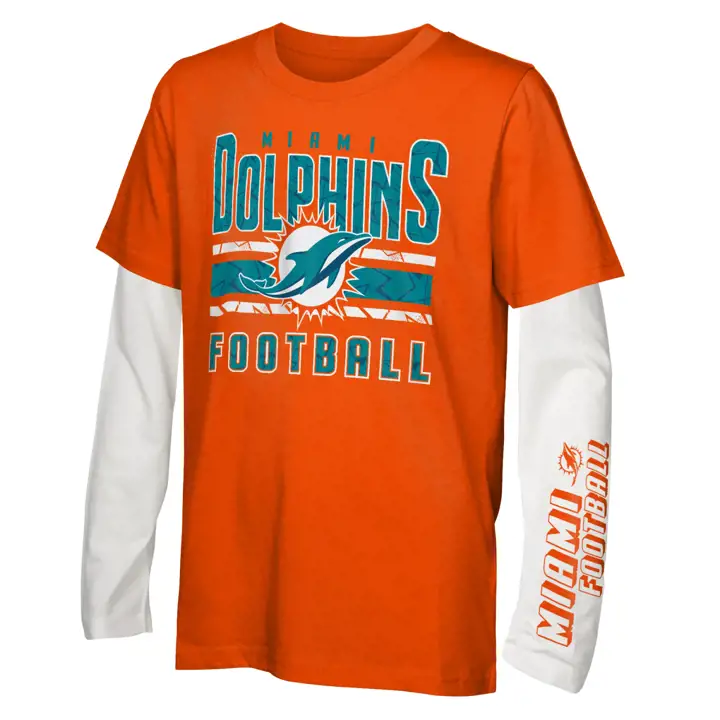 T-shirt 3-en-1 "In The Mix" Miami Dolphins NFL pour jeune AST