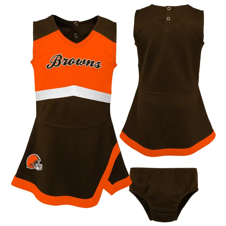 Robe d'infanterie Cleveland Browns NFL Cheer Captain BRN