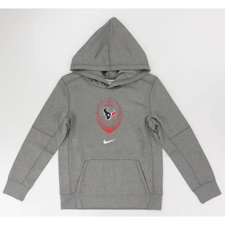 Sweat à capuche Houston Texans NFL Youth Icon 24 GRIS