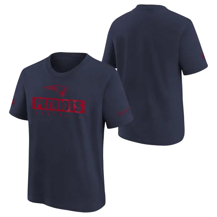 T-shirt New England Patriots NFL Youth Team Issue Legend 24 BLEU MARINE
