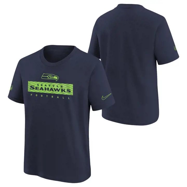 T-shirt légende NFL pour jeunes Seattle Seahawks (édition équipe) 24 BLEU MARINE