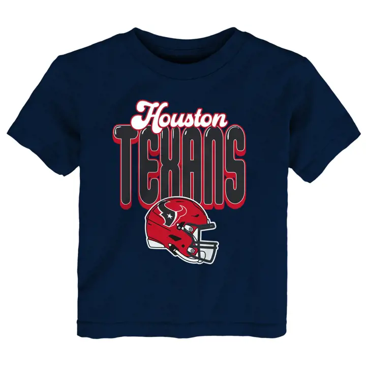 T-shirt NFL enfant Houston Texans Tall Boy BLEU MARINE
