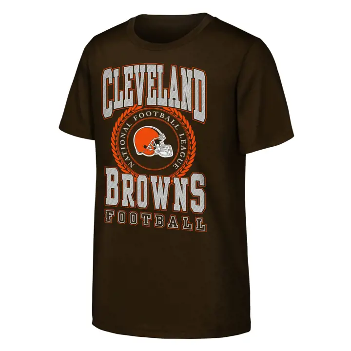 T-shirt enfant Cleveland Browns NFL Stitched Up BRN