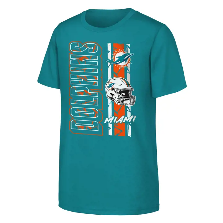 T-shirt NFL "All In" Miami Dolphins pour jeune AQ