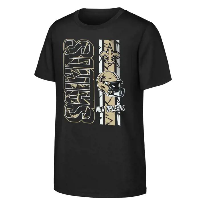 T-shirt New Orleans Saints NFL Youth All In BLK