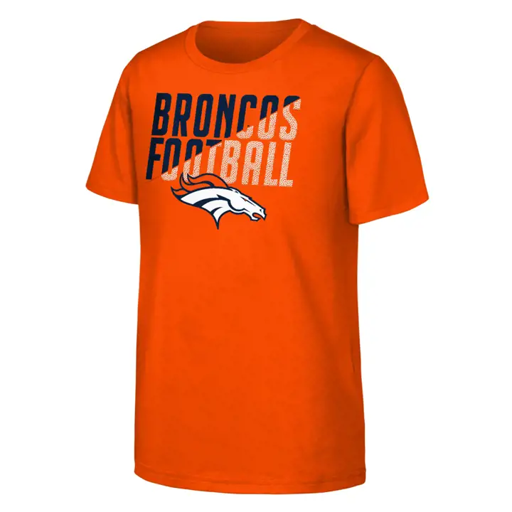 T-shirt de football NFL Denver Broncos pour enfant ORG