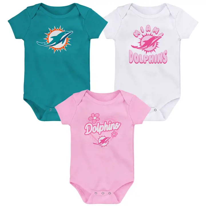 Ensemble de 3 culottes Miami Dolphins NFL NB Play All Day PNK