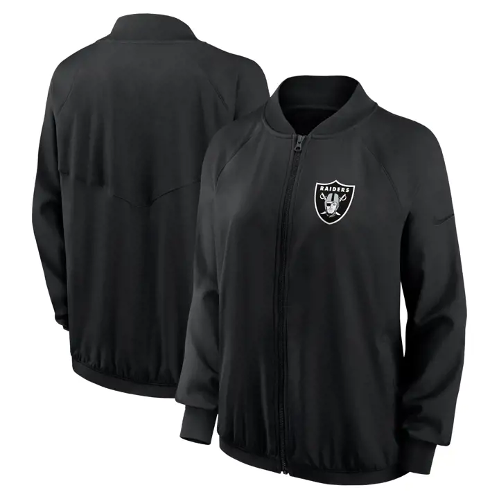 Veste Las Vegas Raiders NFL Nike Edge FZ Femme 24 BLK