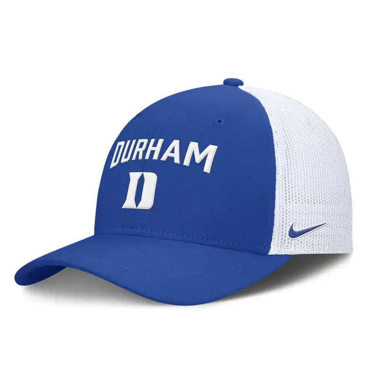 Duke Blue Devils NCAA NK Primetime Rise Trucker RBL/WHT