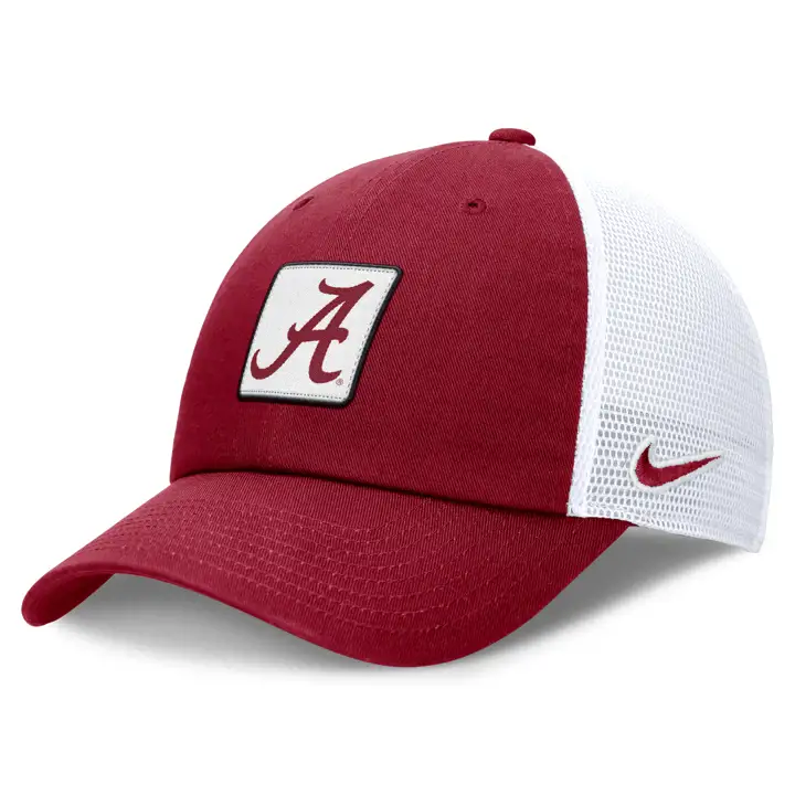 Casquette Trucker Alabama Crimson Tide NCAA NK Primetime Club ROUGE/BLANC