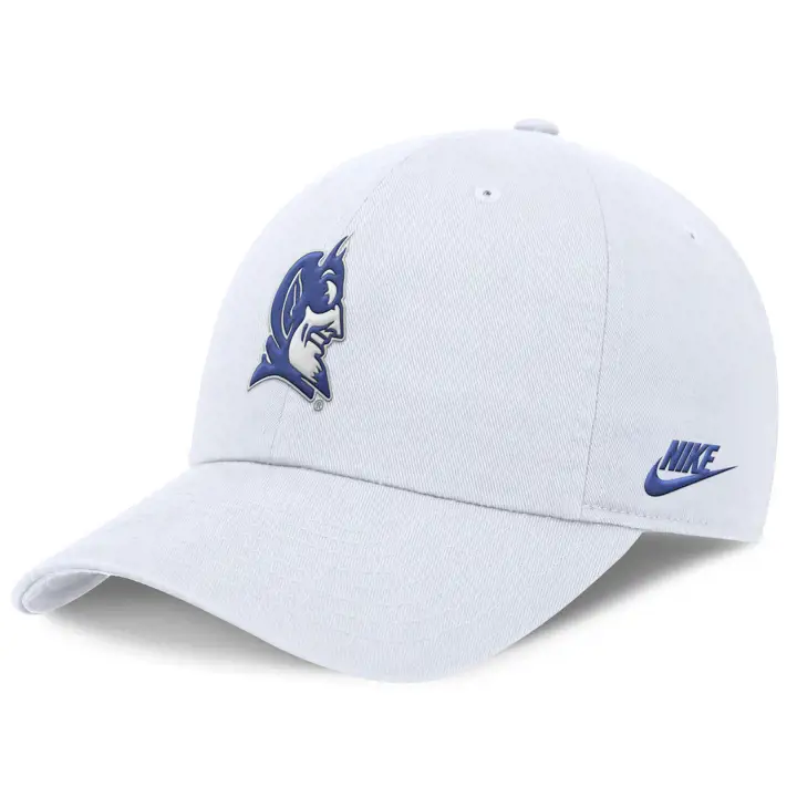 Casquette NK Legacy Club NCAA Duke Blue Devils BLANC
