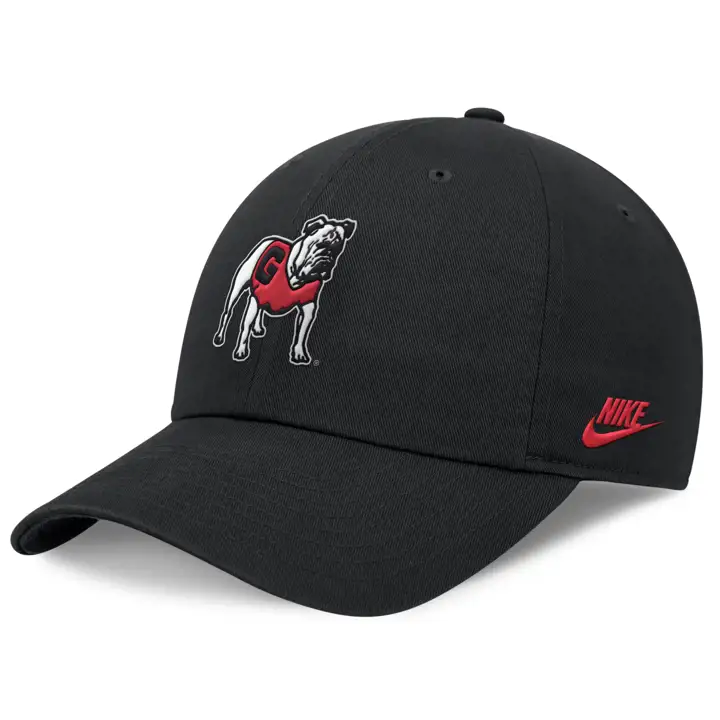 Casquette club universitaire Legacy NK des Georgia Bulldogs - Noir