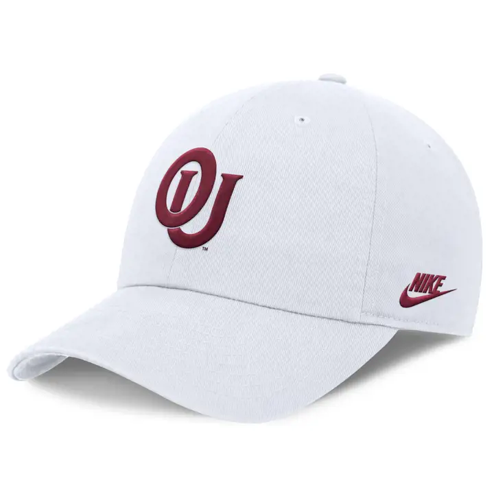 Casquette NK Legacy Club Oklahoma Sooners NCAA BLANC