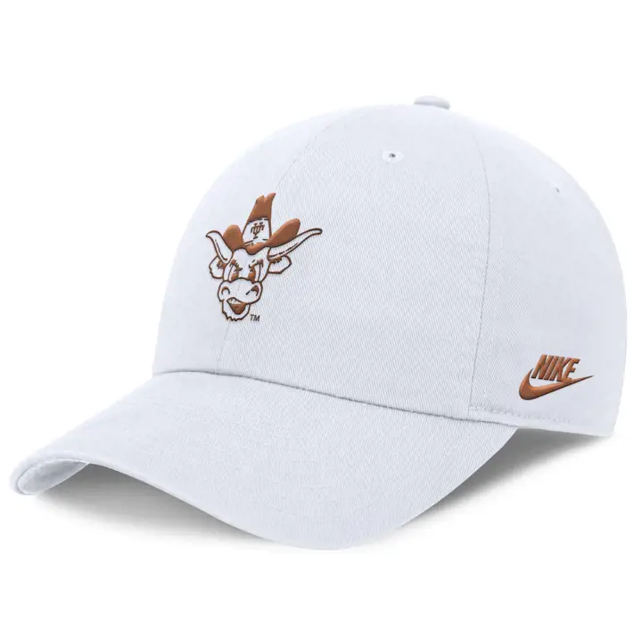 Casquette Texas Longhorns NCAA NK Legacy Club BLANC