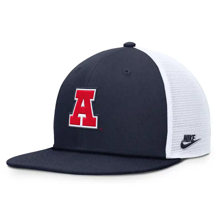 Arizona Wildcats NCAA NK Legacy Mesh Snap Marine