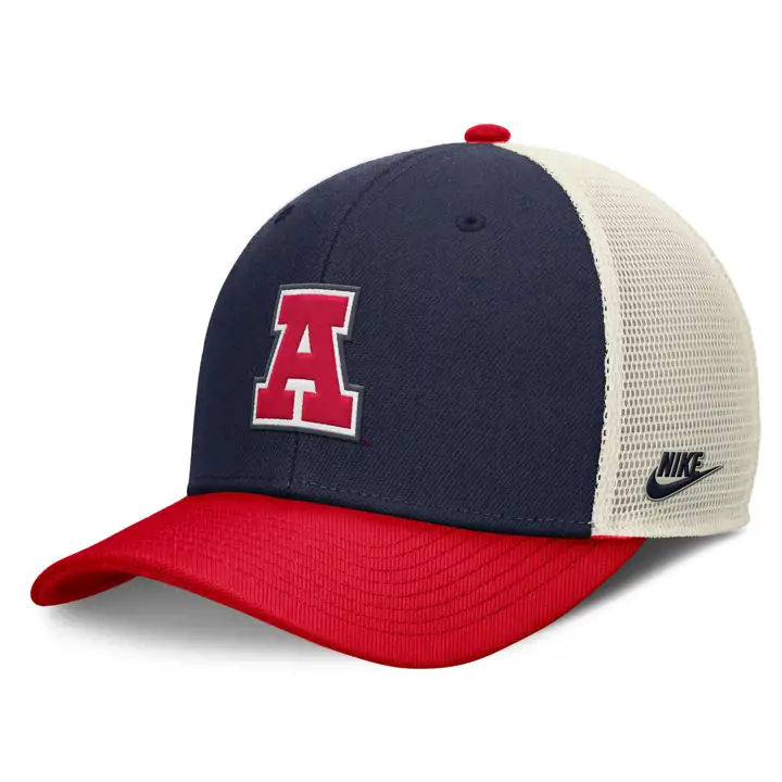 Arizona Wildcats NCAA NK Legacy Rise Trucker Tricolore MARINE/R
