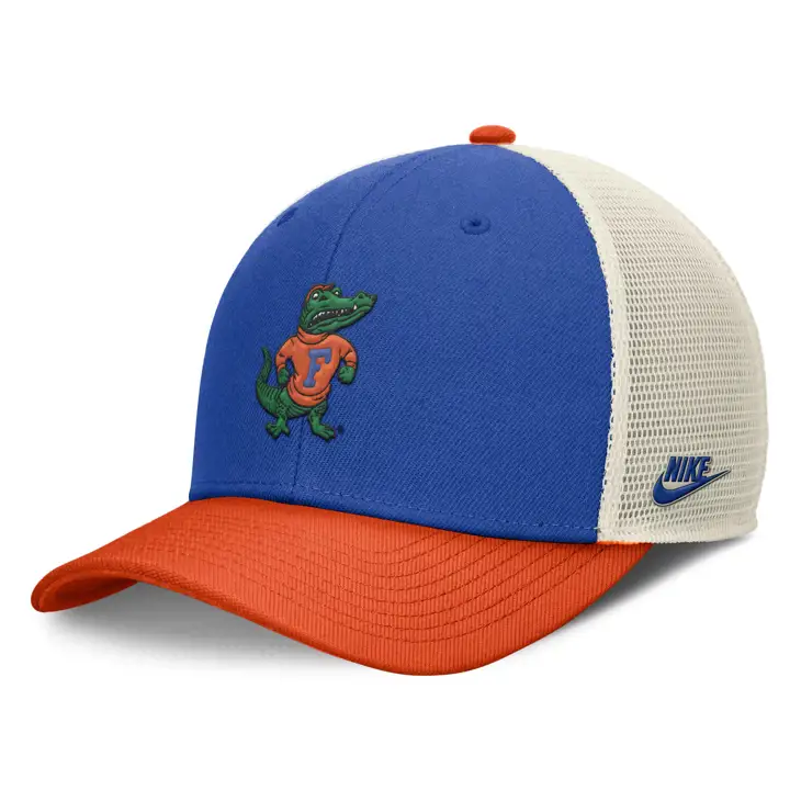 Florida Gators NCAA NK Legacy Rise Trucker Tricolore RBL/ORG/