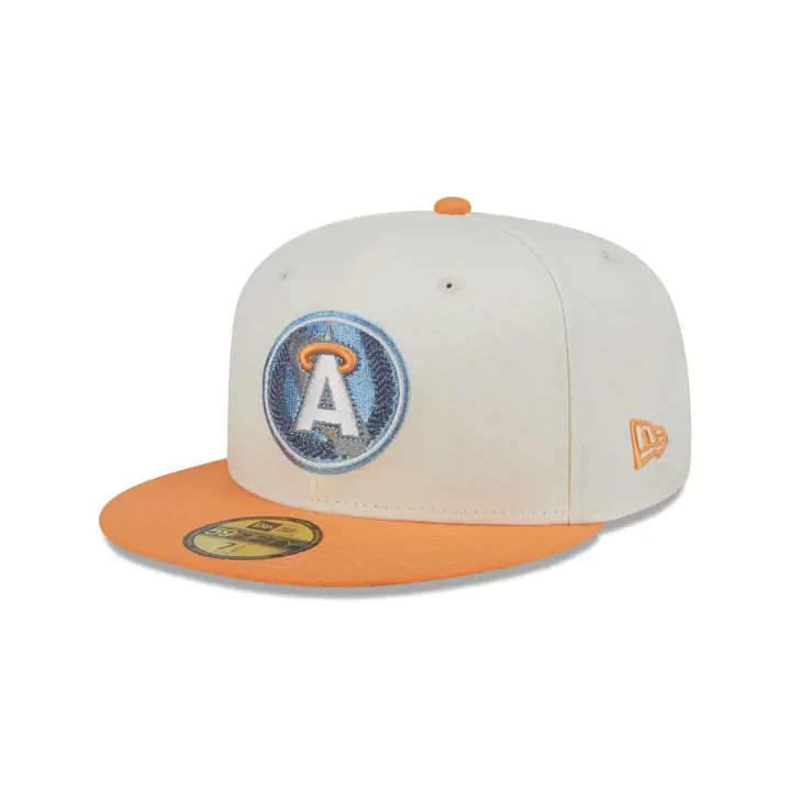 ANAHEIM ANGELS MLB Pastel Punch Creamsicle 59FIFTY ASG 1989