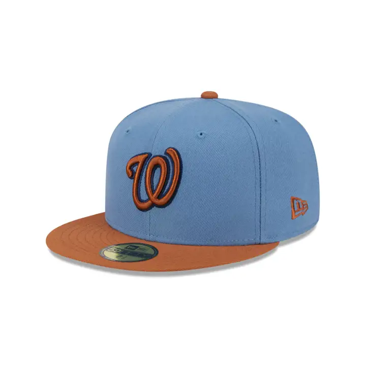 WASHINGTON NATIONALS MLB Pastel Punch Ardoise 59FIFTY SLBL/BRN