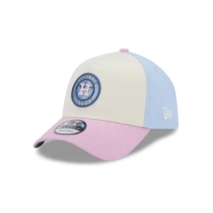 ASTROS MLB Pastel Punch Cotton Candy 9FORTY Casquette A-Frame GRIS/BLEU CIEL