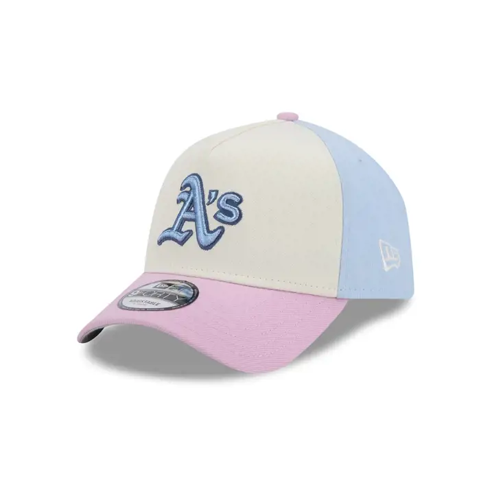 ATHLETICS MLB Pastel Punch Cotton Candy 9FORTY Casquette A-Frame GRY/S