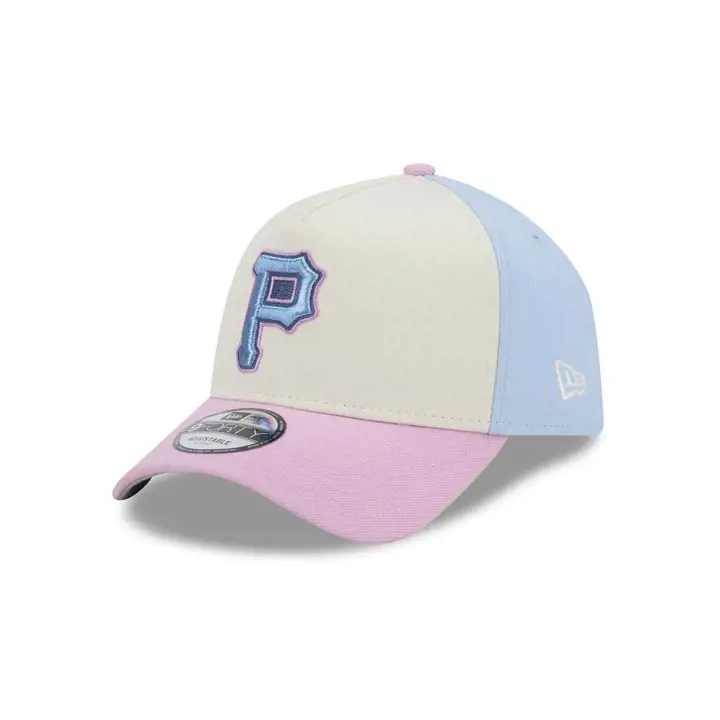 PIRATES MLB Pastel Punch Barbe à Papa 9FORTY A-Frame GRY/SKB