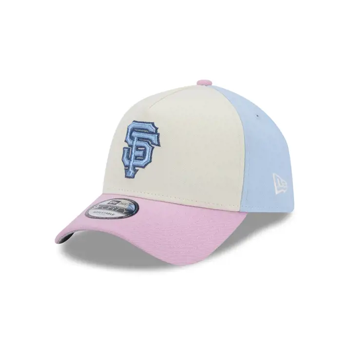 Casquette GIANTS MLB Pastel Punch Cotton Candy 9FORTY A-Frame GRY/SKBL
