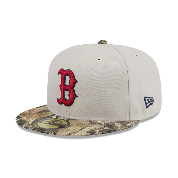 BOSTON RED SOX MLB Casquette 59FIFTY Stone Tree WS 1961 STONE/CAMO/GRIS