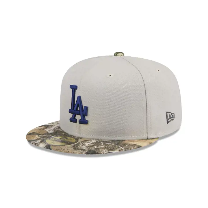 LOS ANGELES DODGERS MLB Casquette 59FIFTY Stone Tree 100ème ANN Stone/C